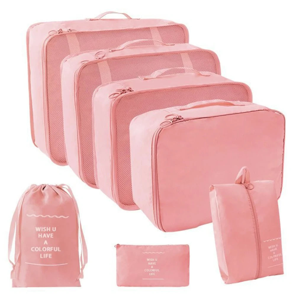 6-Piece Travel Packing Cube Set