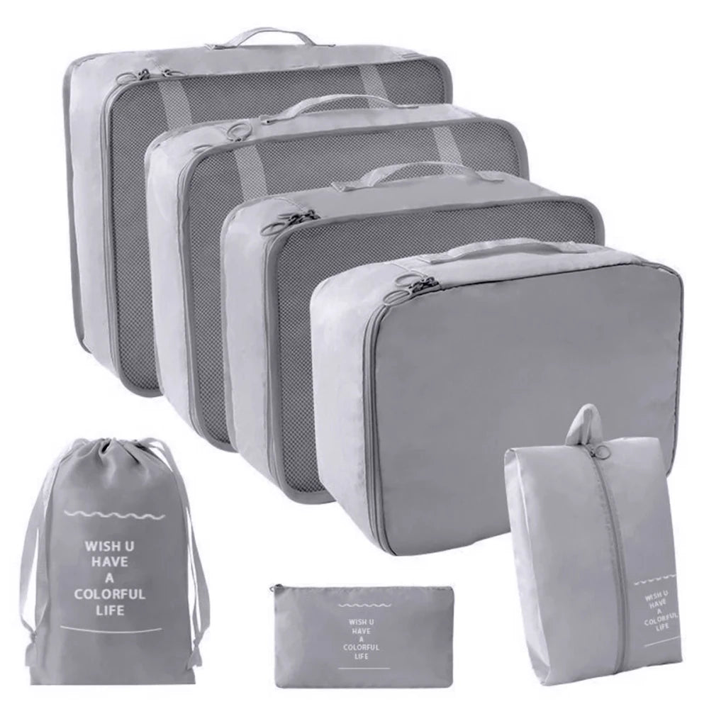 6-Piece Travel Packing Cube Set