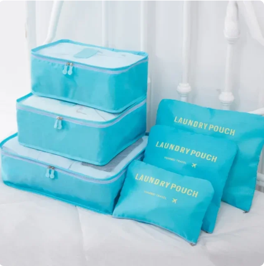 6-Piece Travel Packing Cube Set